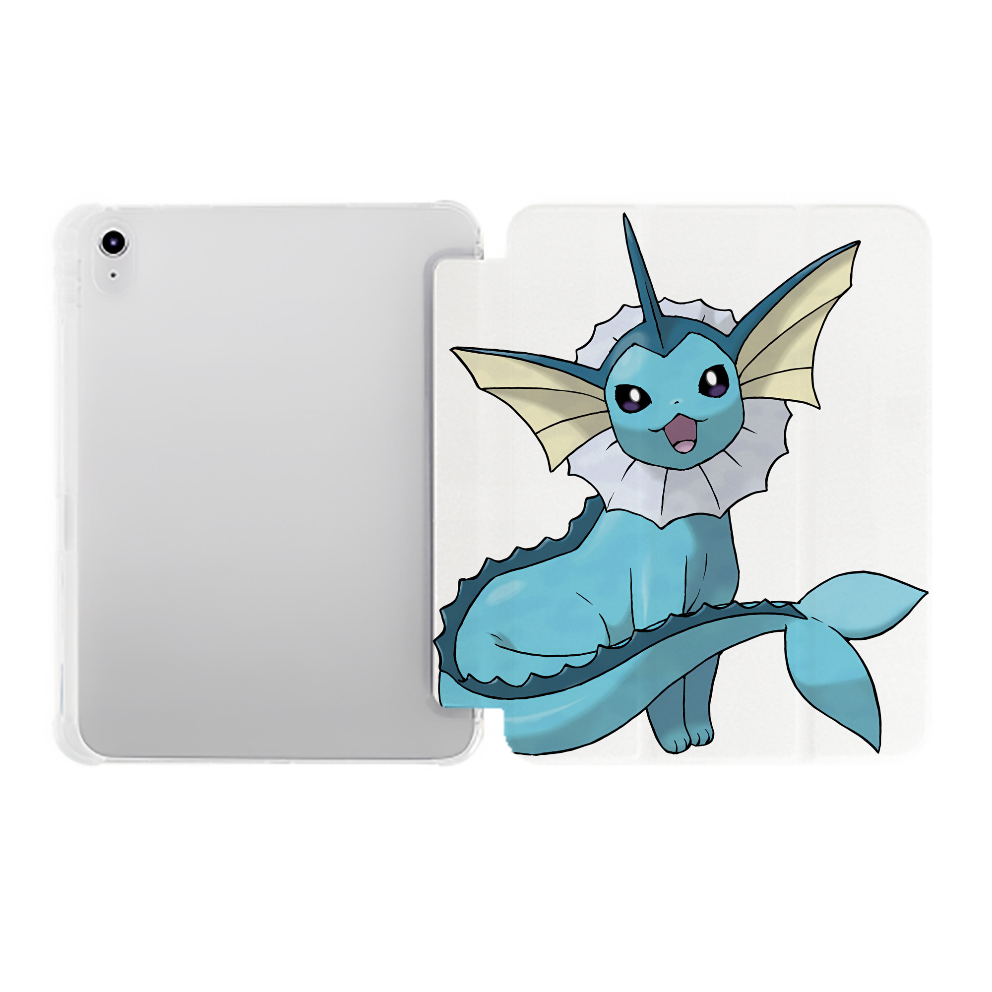 （画像用） ポケットモンスター Pokémon IPad ケース ペン収納付き 三つ折りスタンド PUレザー×シリコン 対応機種9.5/10.5/10.9インチ